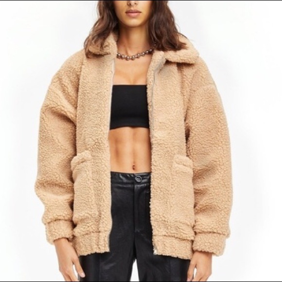 Princess Polly Jackets & Blazers - I Am Gia Caramel Pixie Coat